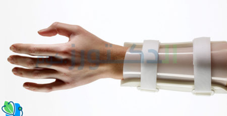 الجبائر البلاستيكية لليد لاجل علاج كسور و التهابات اليد