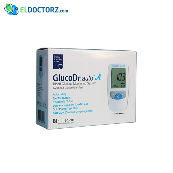 جهاز جلوكو دكتور أوتو كوري + 25 شريط GLUCO DR.auto