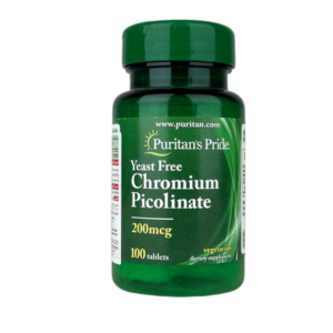 Chromium Supplement 200 mcg Yeast Free 100 Tablets